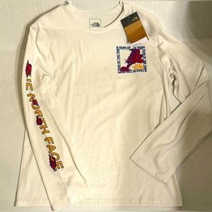 NWT THE NORTH FACE CNY Recycled Long Sleeve T-Shirt